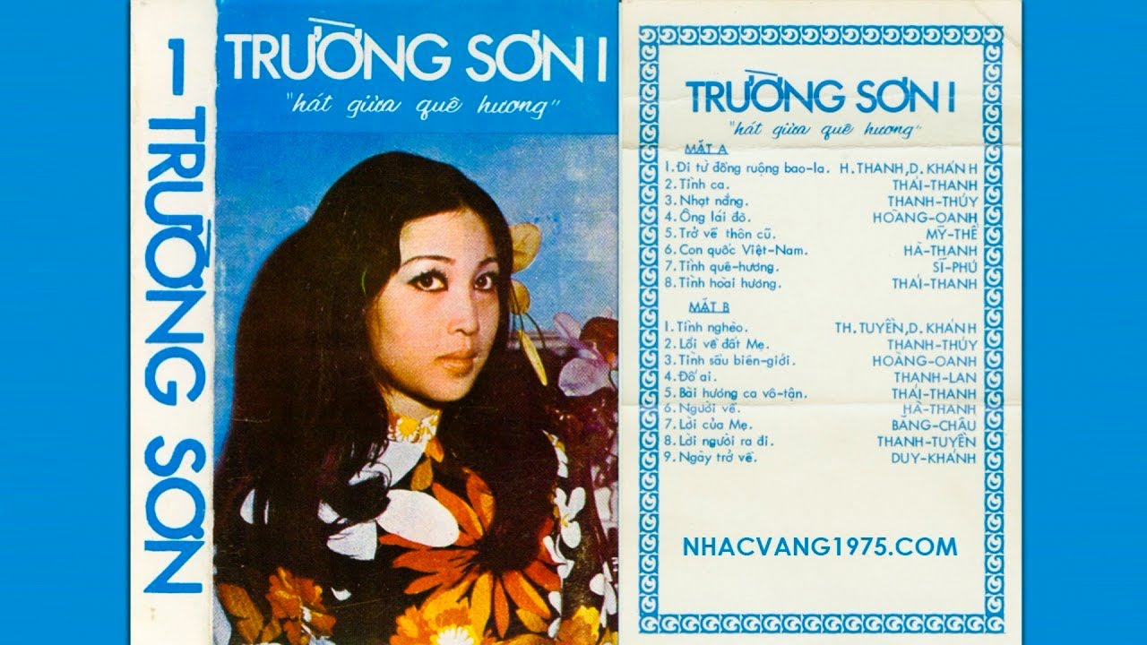 Băng Nhạc Gốc 1975 - Băng Nhạc Trường Sơn 1 