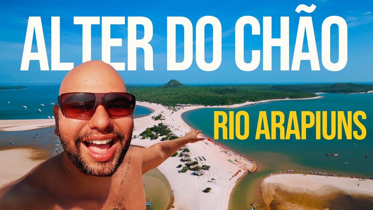 MELHOR PASSEIO de ALTER DO CHÃO: Rio Arapiuns e Praias Incríveis!