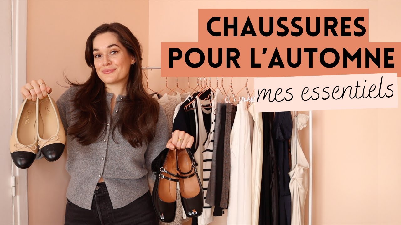 LES 6 BASIQUES CHAUSSURES POUR L' AUTOMNE | Garde robe Capsule | Lauriane Villa
