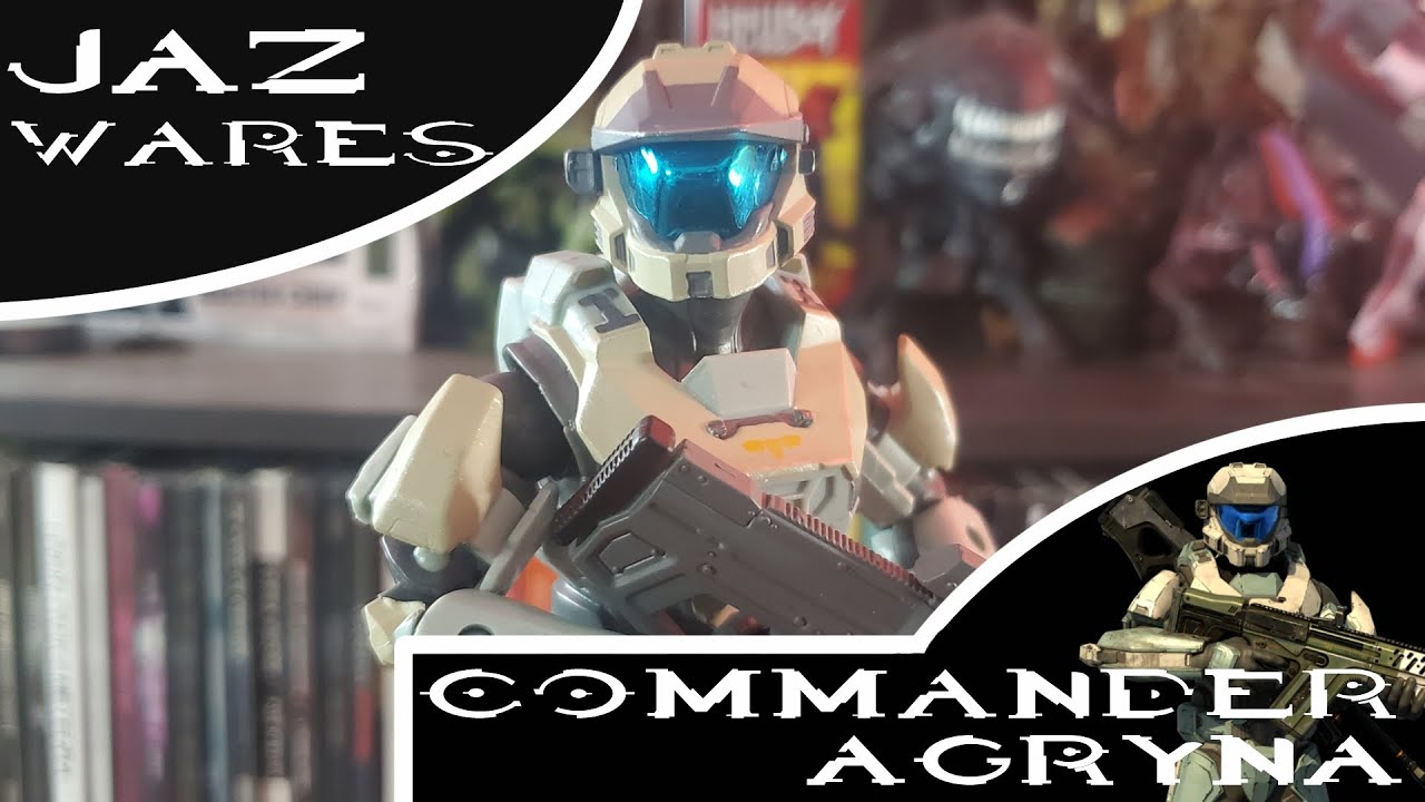 Jazwares - Halo: The Spartan Collection | Commander Agryna | WAVE 8