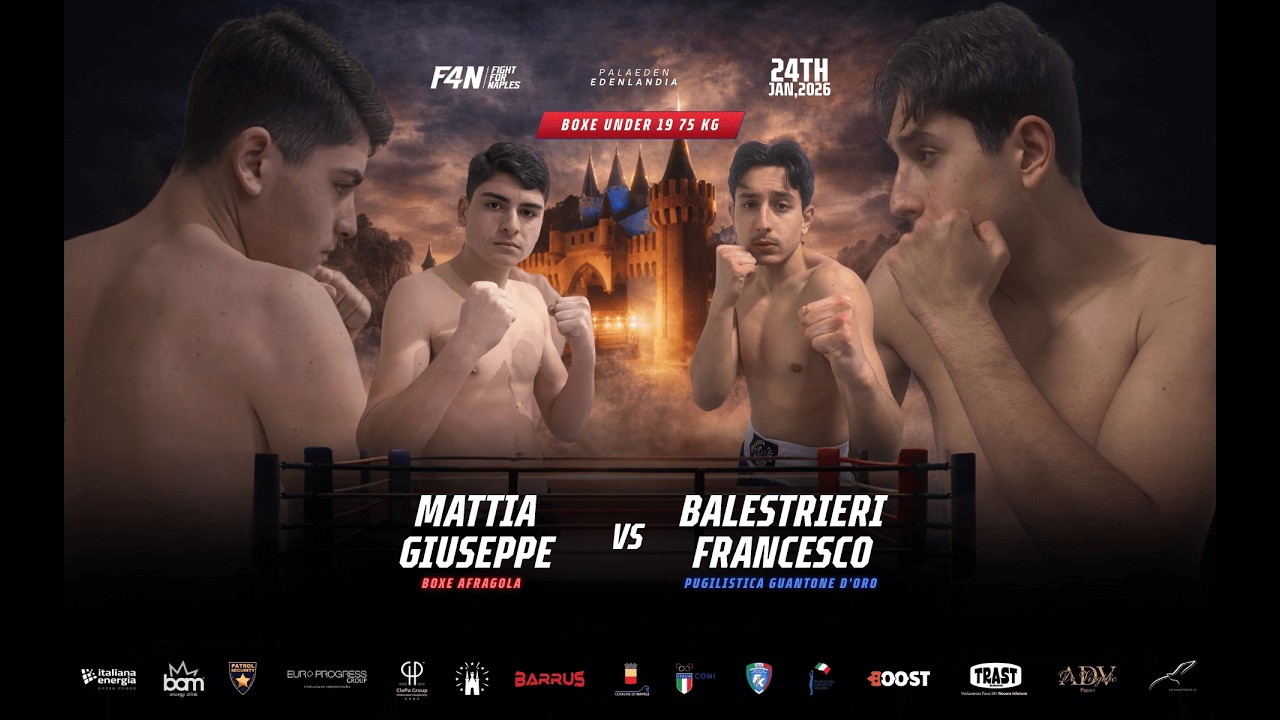 Balestrieri Francesco VS Mattia Giuseppe | BOXE UNDER  17/UNDER 19 75 KG | F4N #7