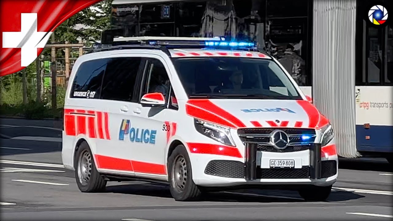 SWISS POLICE! [Geneva] Police & Gendarmerie Responding