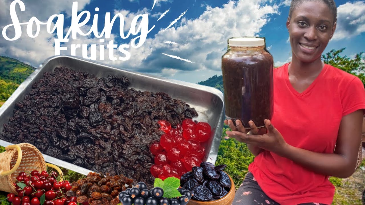 Soaking Fruits For Christmas Fruit Cake | Stewed Fruits | Ready In Minutes
