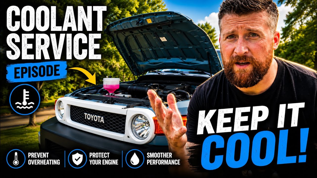 FJ Cruiser Coolant System Overhaul – Step-by-Step Replacement Guide • Save money (Part 1)