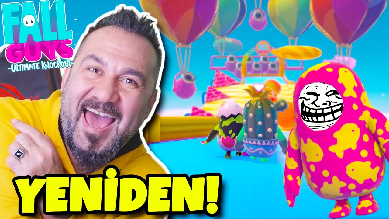 FALL GUYS YENİDEN! HASAN ABİ GAZANACAM! | FALL GUYS OYNUYORUZ