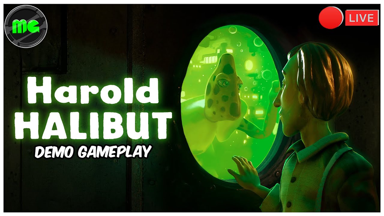 A Hand Made Adventure Game - Harold Halibut DEMO @SlowBros. | Manguni Gamer