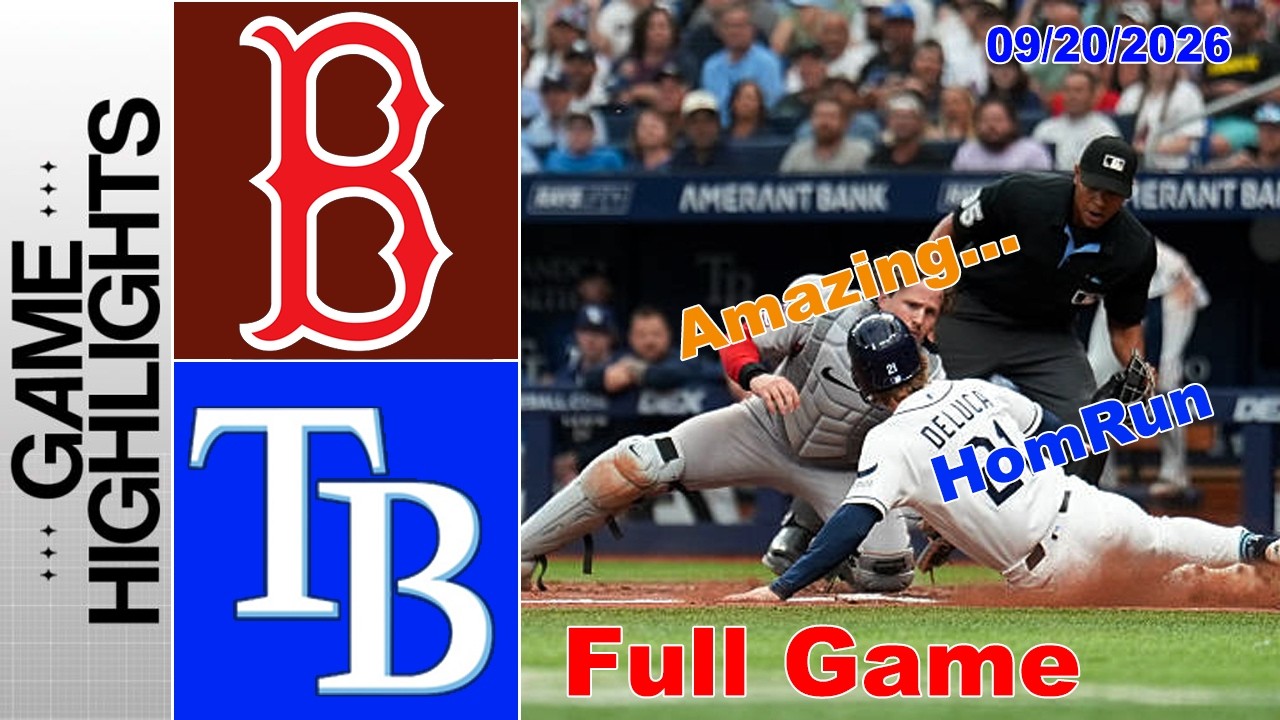 Red Sox против Tampa Bay Rays [ДЕНЬ 3] Лучшие моменты матча 20 сентября 2026 г. | Сезон MLB 2026