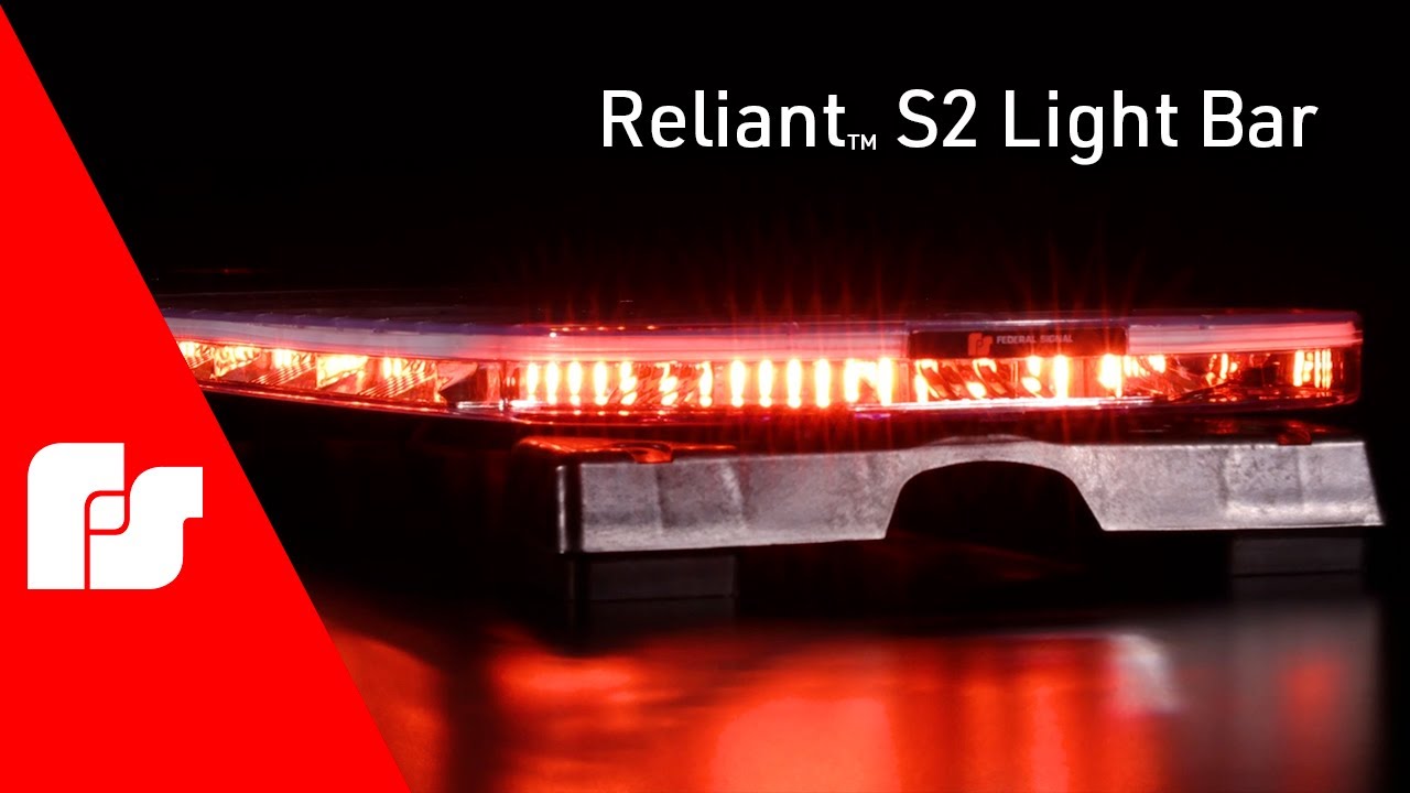 Federal Signal Reliant® S2 LED Light Bar | Federal Signal