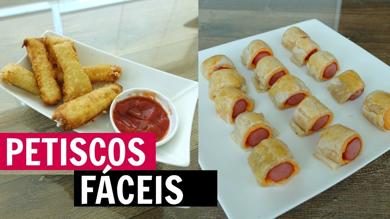PETISCOS DELICIOSOS PARA ASSISTIR FUTEBOL