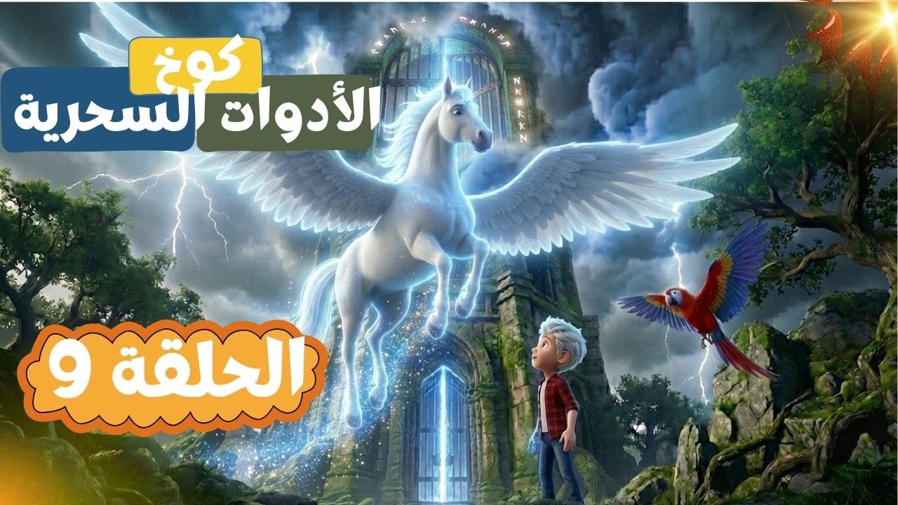 كوخ الأدوات العجيبة🙏🏻| الحلقة 9 | مغامرات زيزو وريشة | Story Time Kids #cartoon #كرتون اطفال #قصص