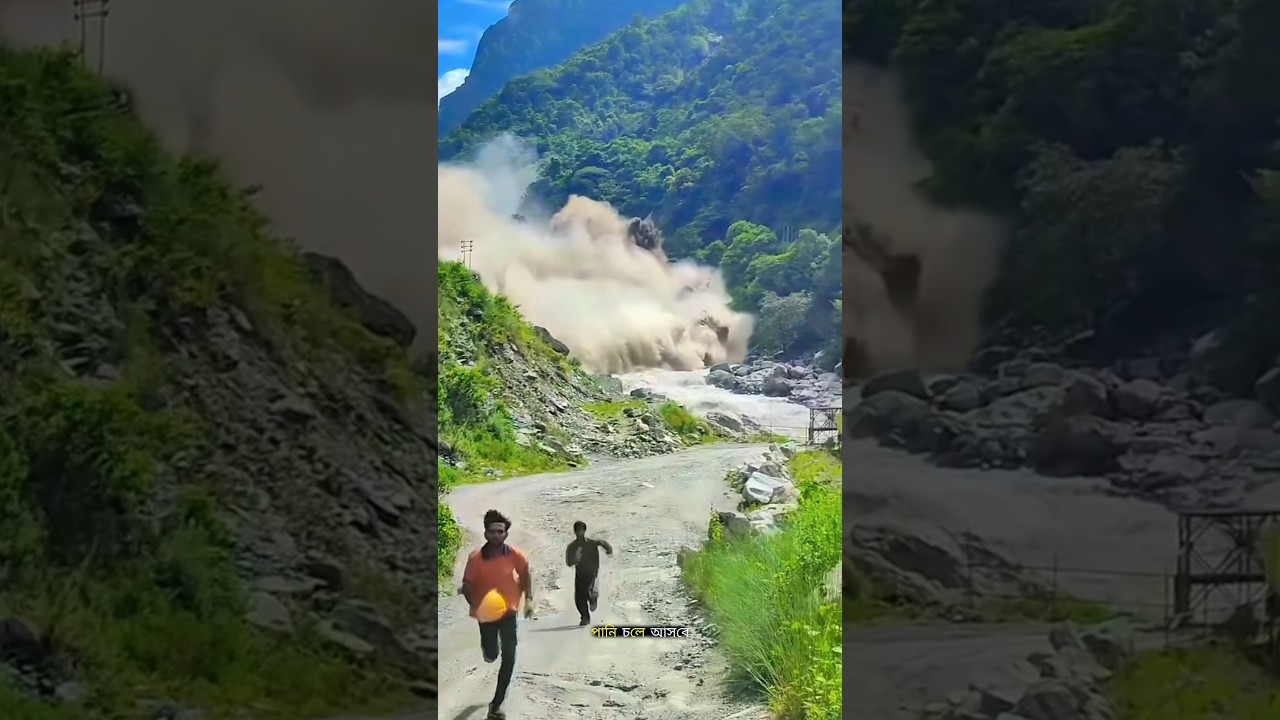 HOW Did Nepal&rsquo;s Flood Turn Roads Into Rivers? #facts #trending #ytshorts