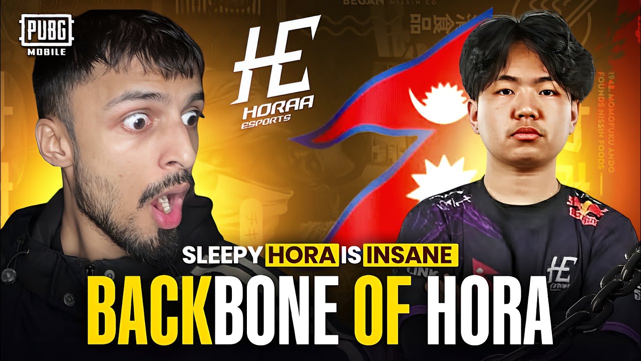 Reacting To SleepyHora No 1 Player from Nepal?🇳🇵insane gameplay😱