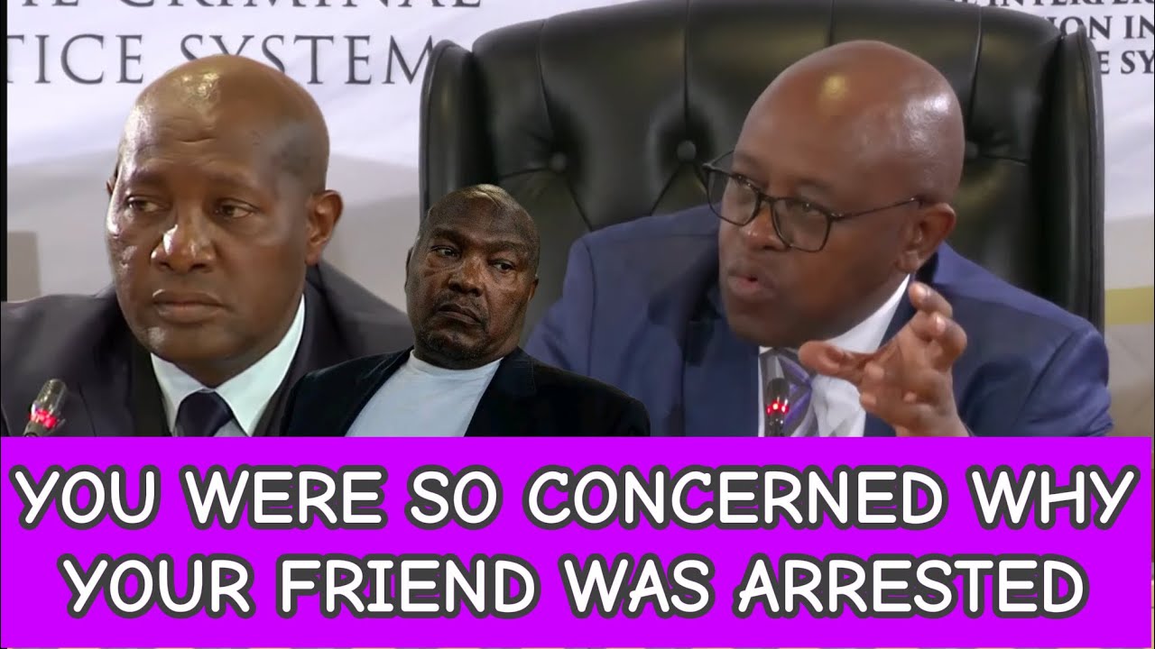 GEN SHIBIRI GRILLED ON HAVING SO MUCH INTEREST ON KATISO MOLEFE ARREST WITH GEN SIBIYA
