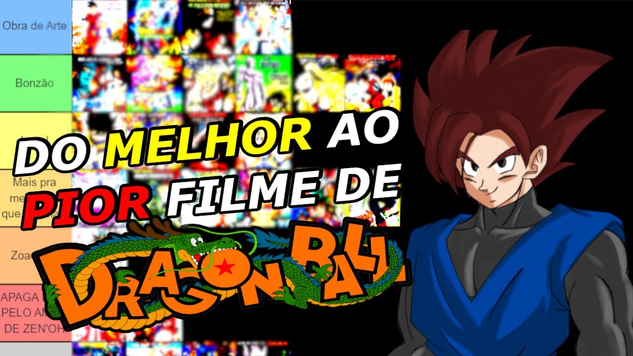 Do MELHOR ao PIOR filme de DRAGON BALL