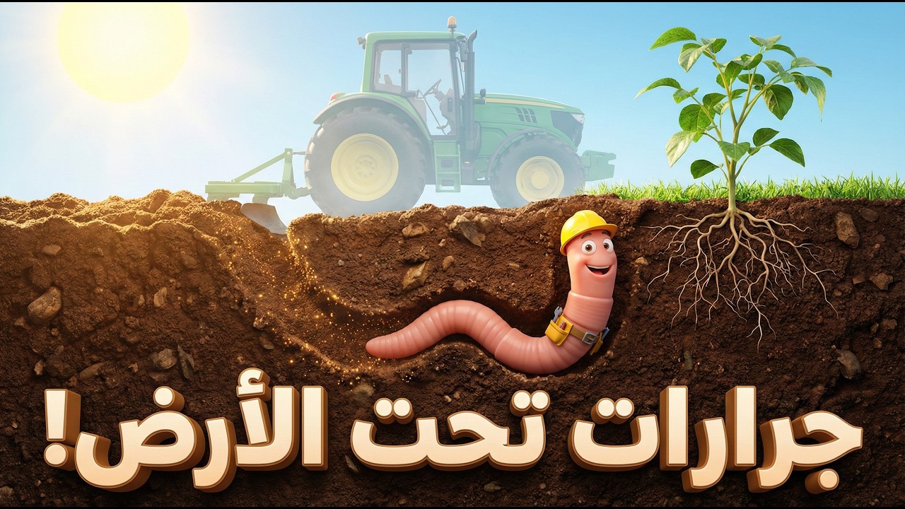 المهندسون الصغار تحت الأرض 🪱🌱 | من هم هؤلاء المزارعون الخفيون؟