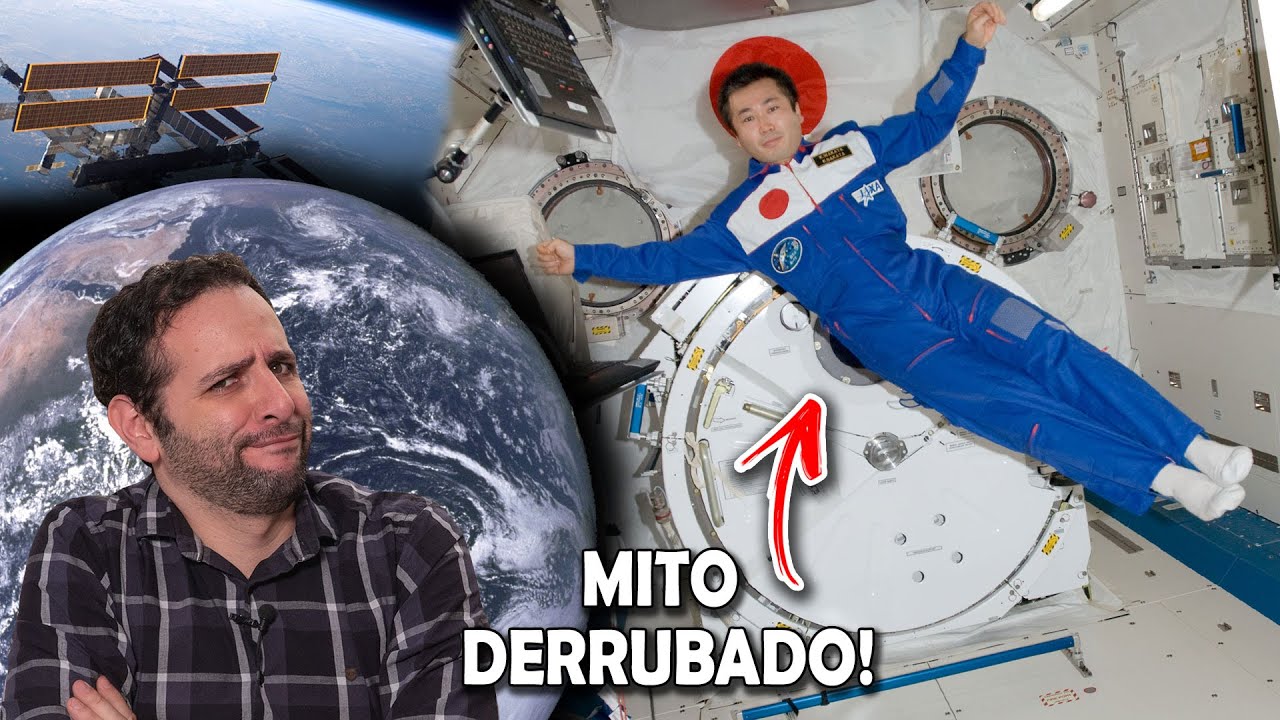 Astronautas em gravidade zero? Te enganaram! #AprendiHoje
