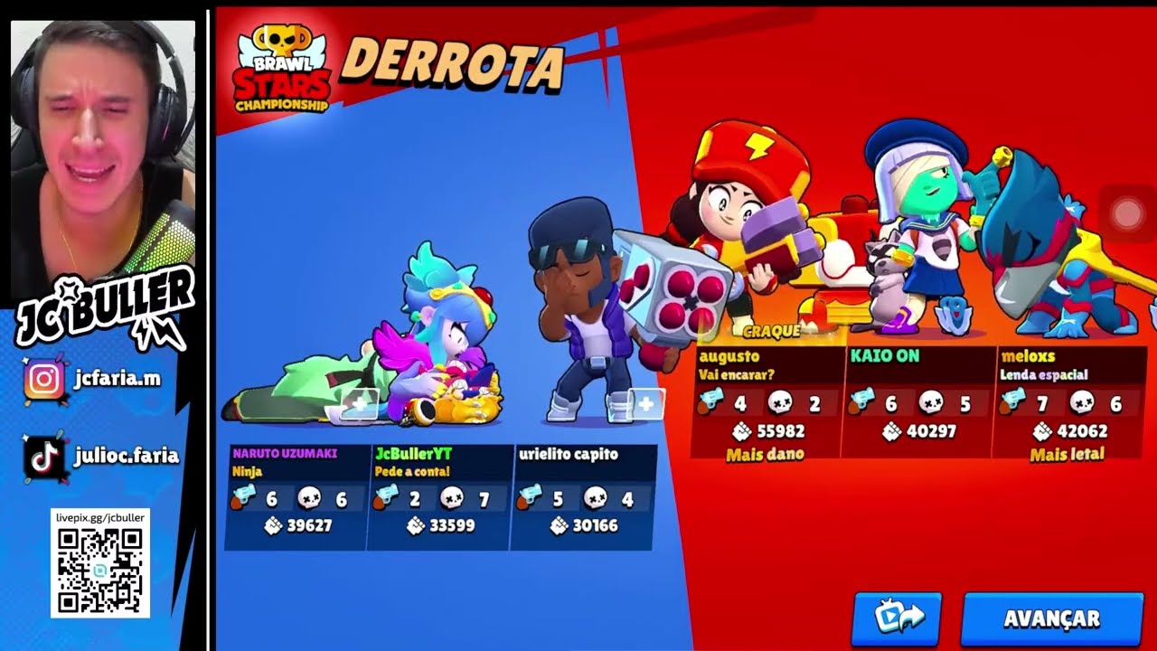 QUASE 20 MINUTOS DE RAGE DO JC NO DESAFIO DAS 15 VITÓRIAS