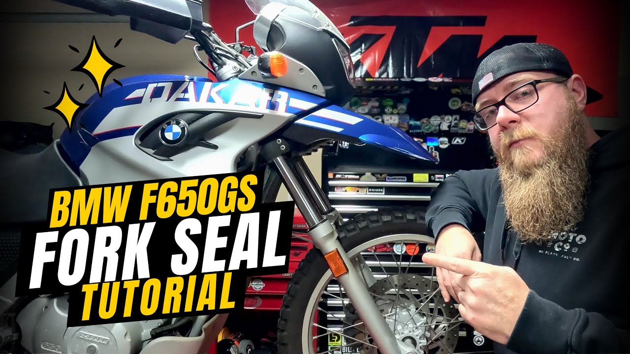 Full Fork Service on a BMW F650GS Dakar | Step-by-Step Guide
