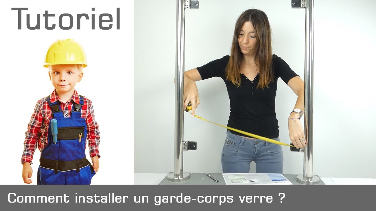 Comment installer un garde-corps en verre ?
