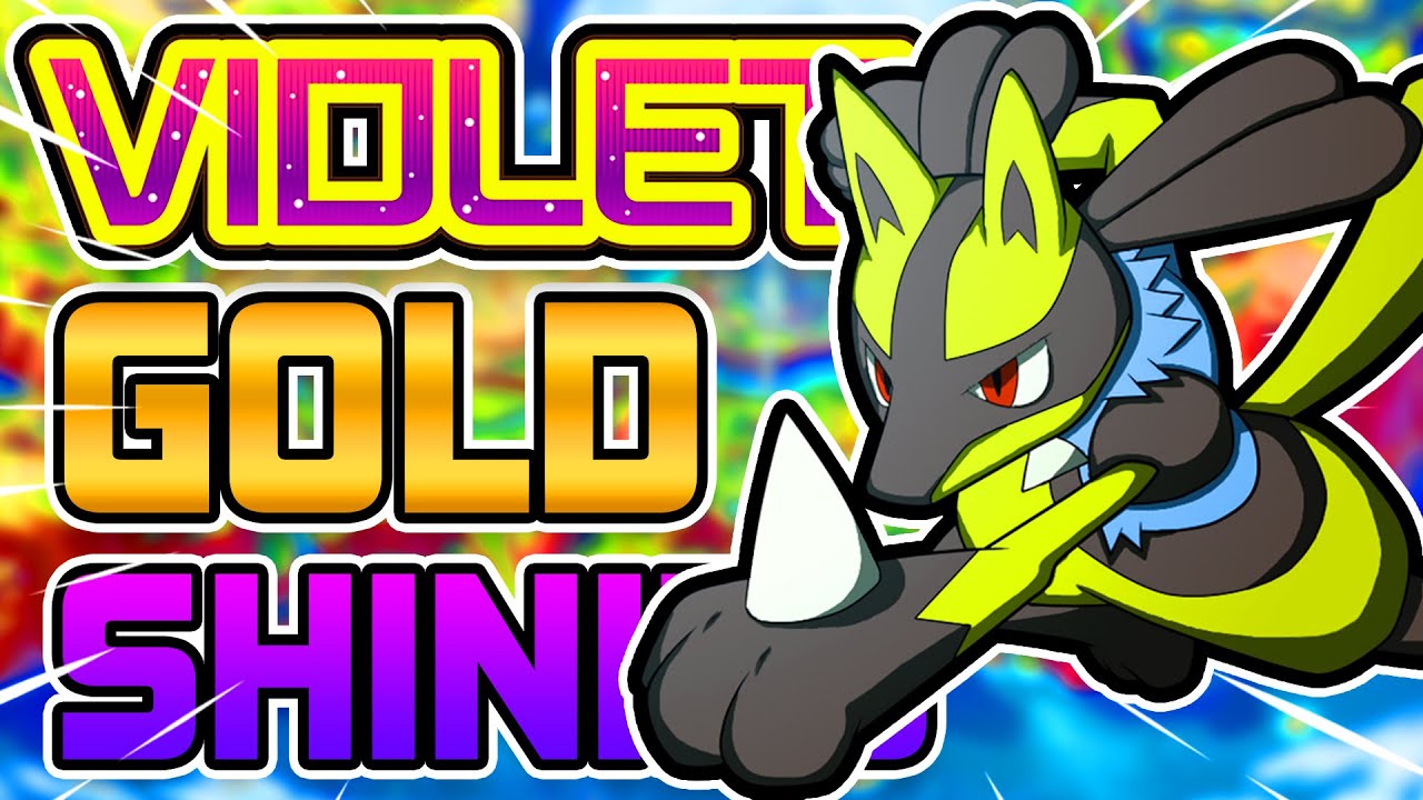 I beat Pokémon Violet using Only GOLD Shiny Pokémon (Hardcore Nuzlocke)