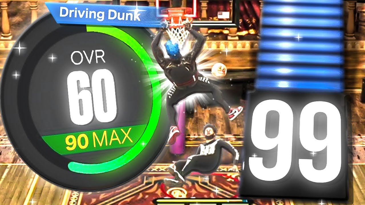 60 Overall, But With A 99 DUNK RATING on NBA 2K23