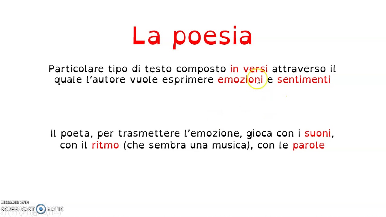 Introduzione alla poesia