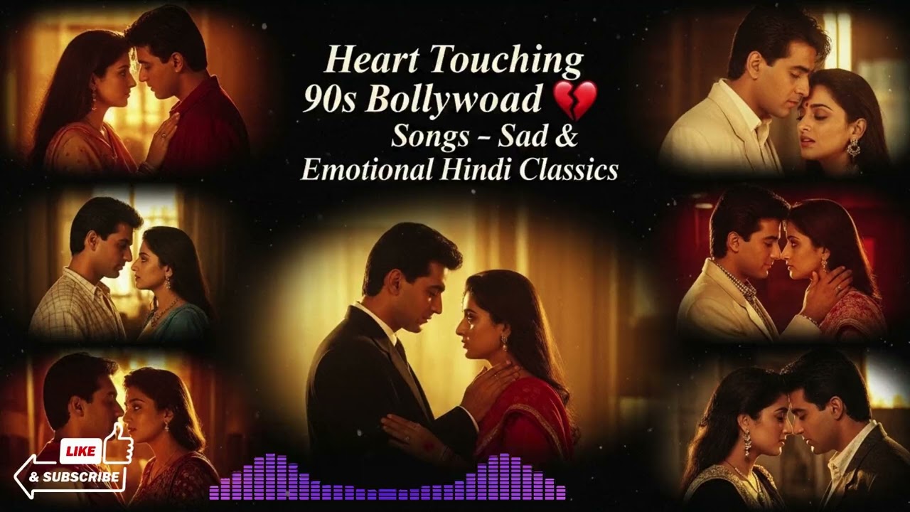 Heart Touching 90s Bollywood Songs 💔 Sad & Emotional Hindi Classics