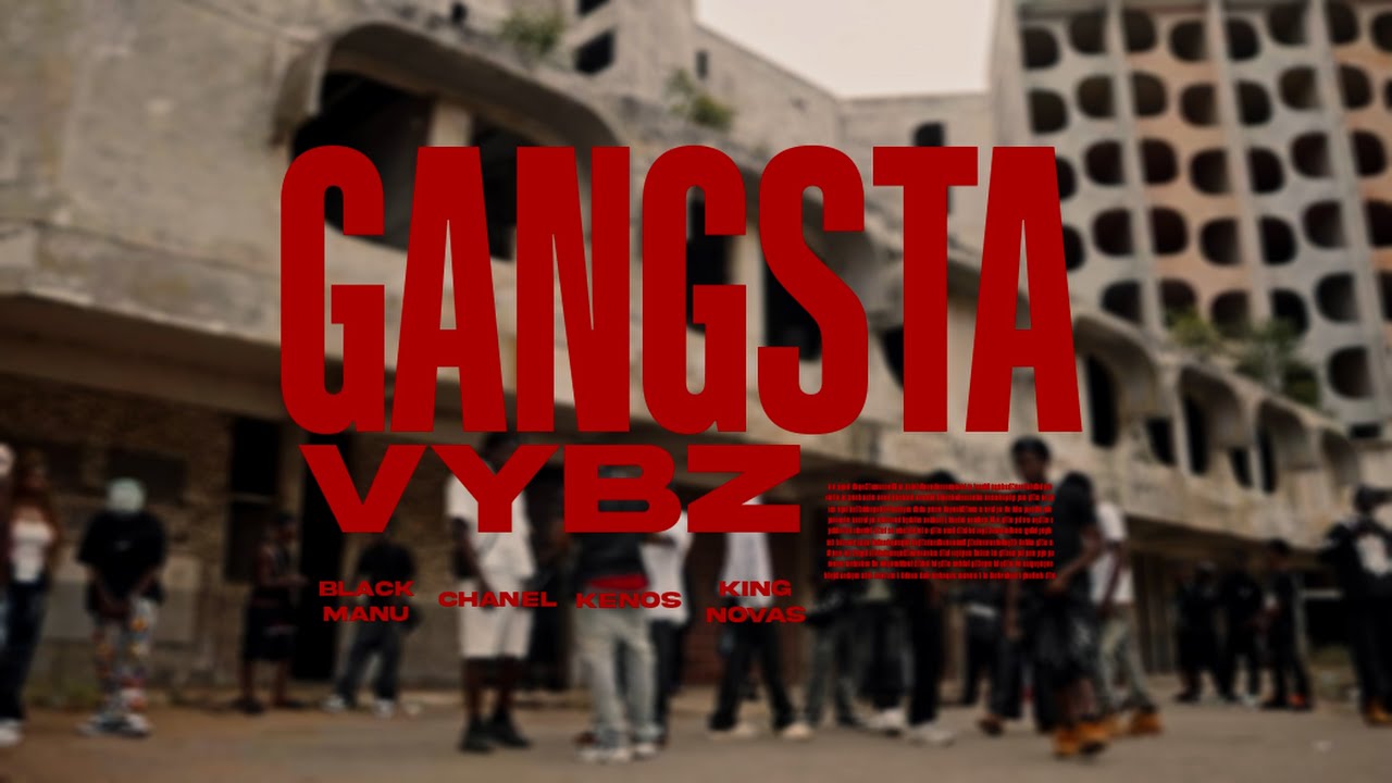 BLACK MANU - GANGSTA VYBZ  Ft. chanel , Kenos, King novas (Visualizer)