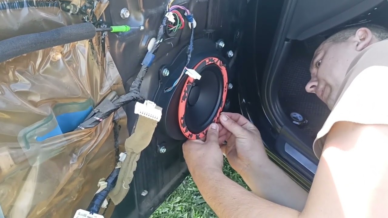 Замена штатных динамиков в Toyota Camry 30 на DL Audio Gryphon Pro 165 midbass