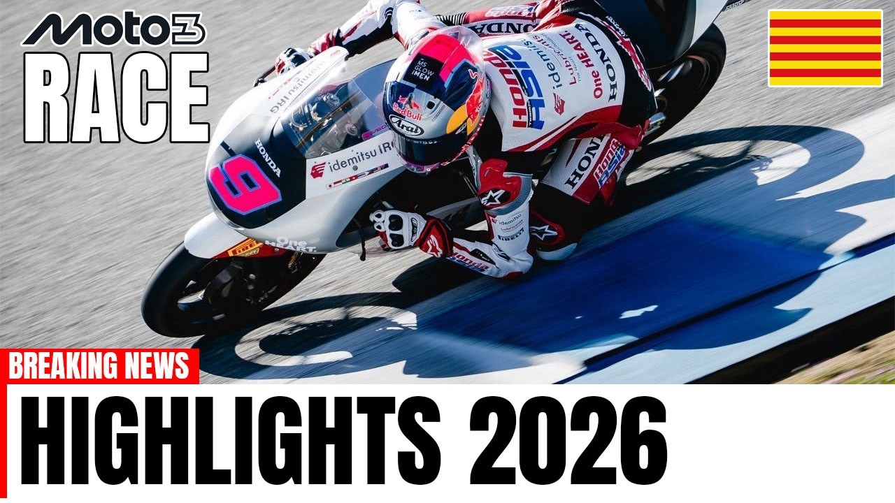 Moto3 Race Highlights 🔥 Last Lap Drama & Incredible Overtakes!