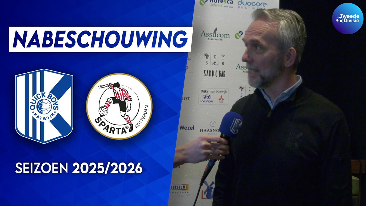 Nabeschouwing Quick Boys - Jong Sparta Rotterdam | 𝗝𝗲𝗳𝗳 𝗦𝘁𝗮𝗻𝘀 & 𝗔𝗱𝗿𝗶𝗲 𝗣𝗼𝗹𝗱𝗲𝗿𝘃𝗮𝗮𝗿𝘁