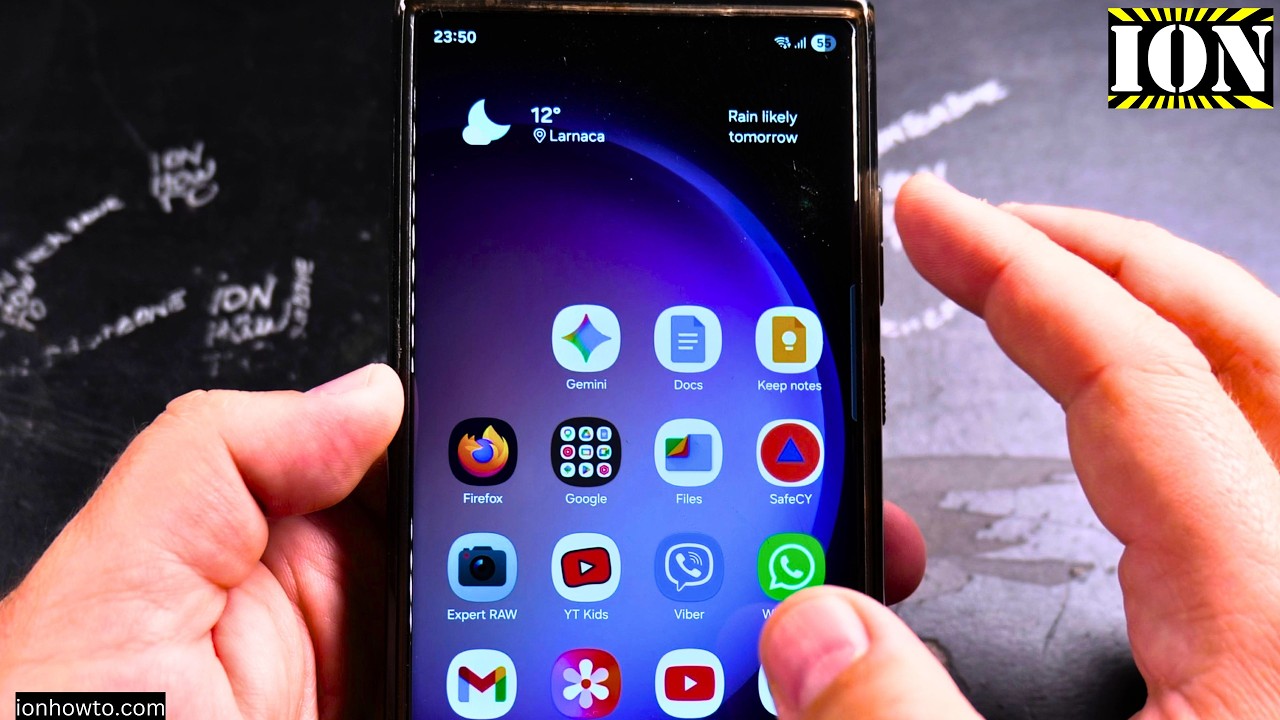 Как включить автокоррекцию на Samsung Android