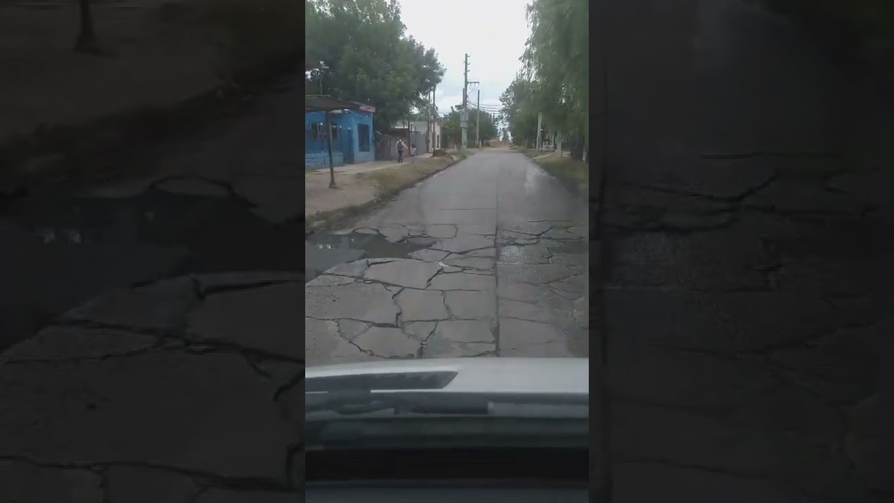 San Atilio - José C. Paz; Calle Agrelo , destruida , 5 líneas de Colectivos