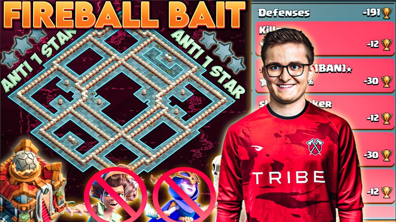 FIREBALL BAITED • Top 15 Th16 Anti Fireball Legend Base | Th16 Anti SuperWitch Base | Th16 Base