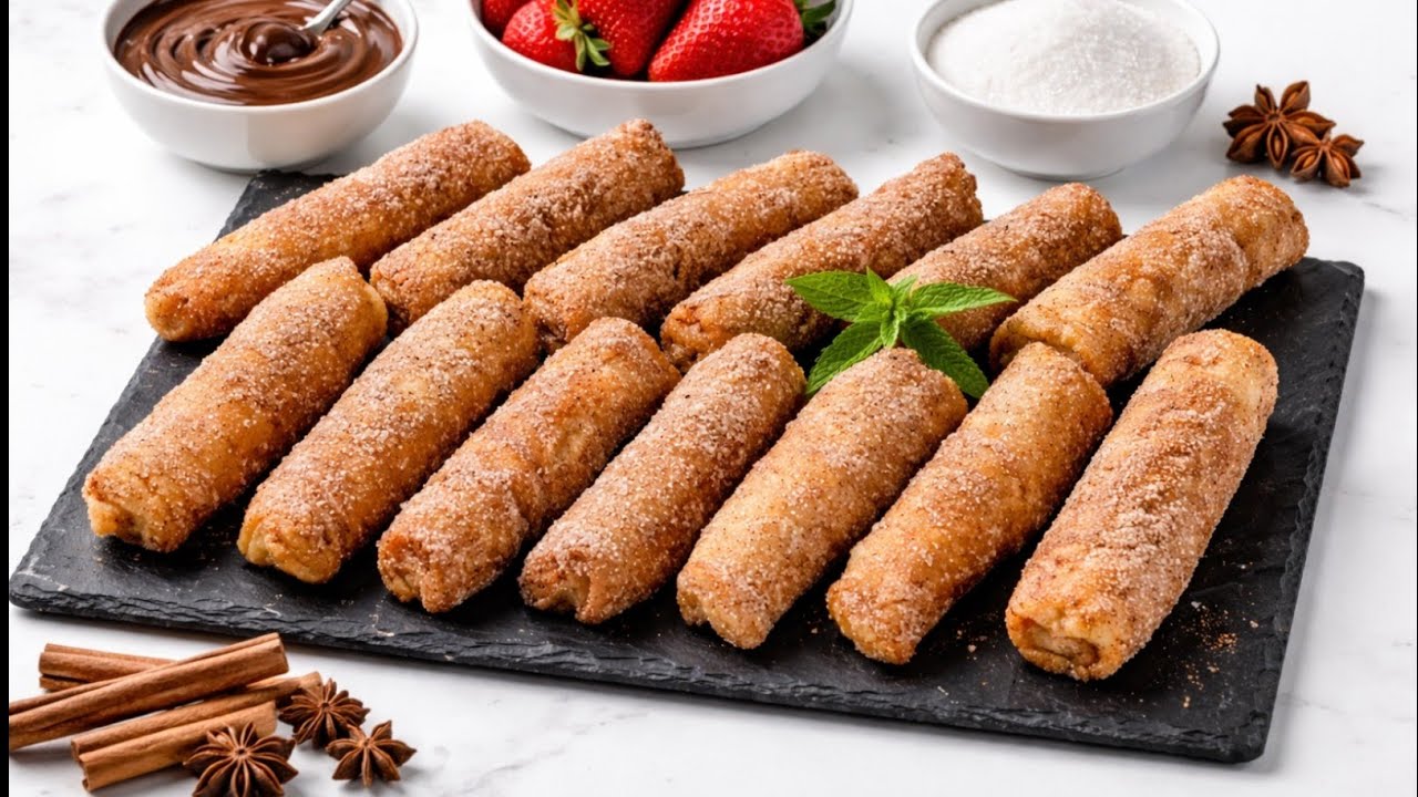Receta fácil y deliciosa. TERESITAS DE HOJALDRE RELLENAS DE CREMA. DULCES - POSTRES - SEMANA SANTA