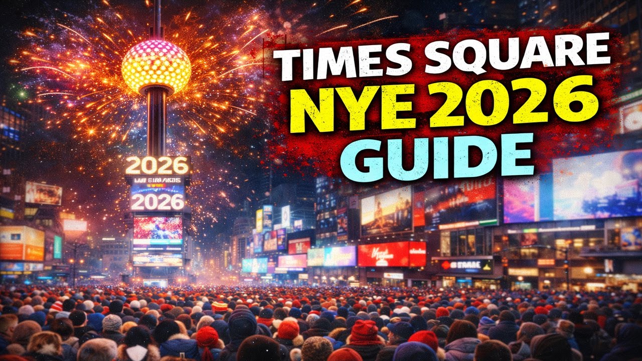 Путеводитель по Таймс-сквер в канун Нового года 🎆 | Путеводитель по Нью-Йорку в канун Нового года...