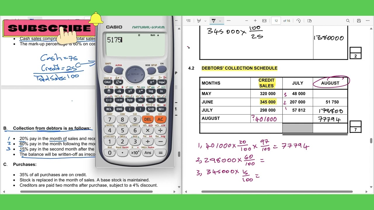 Budgeting & Internal controls Part 5 with The Accounting guru Gauteng Prep  2025