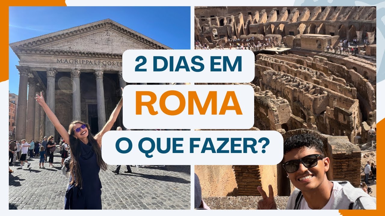 Viagem a Roma 🇮🇹 | Coliseu, Vaticano, história e muito mais em 2 dias com roteiro!