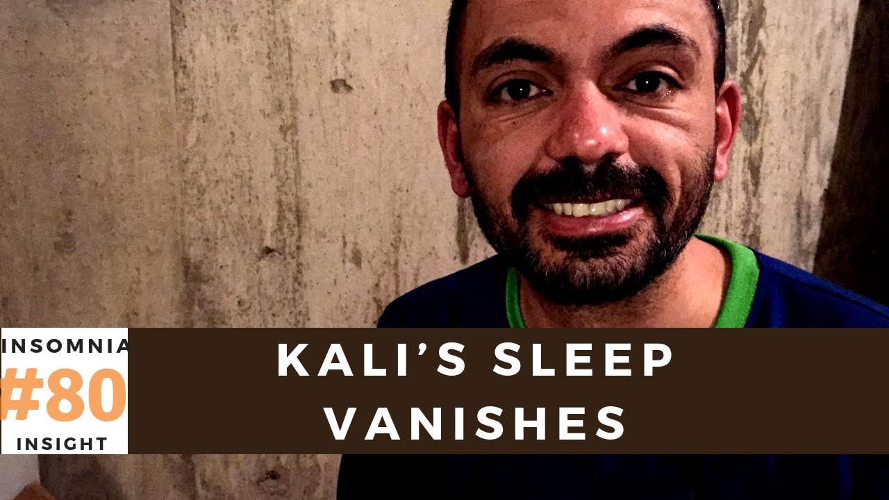 Insomnia insight #80: Anxiety keeps Kali from sleeping