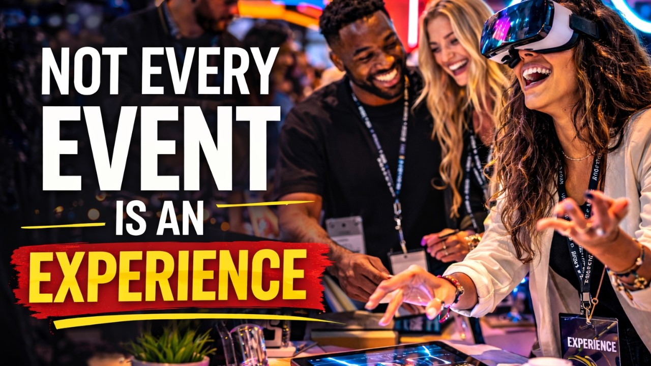Not Every Event Is an Experience: How Experiential Marketing Builds Trust Faster
