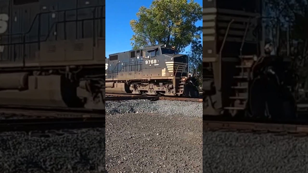 Norfolk Southern Up Close At The Diamond 