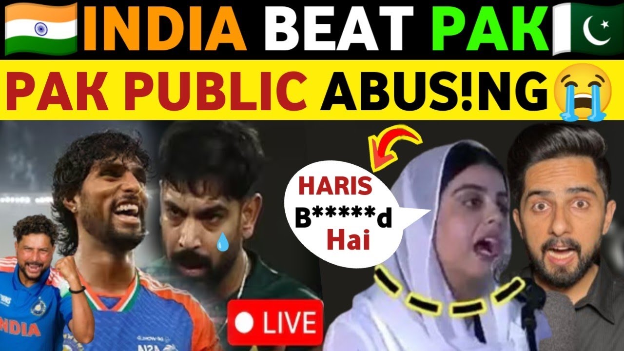 INDIA BEAT PAKISTAN ASIA CUP FINAL 2025 MATCH, PAK MEDIA CRYING REACTION, REAL ENTERTAINMENT TV 