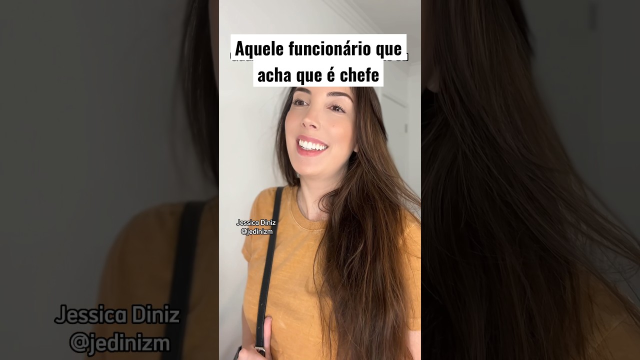 Aquele funcion&aacute;rio que acha que &eacute; chefe @jedinizm