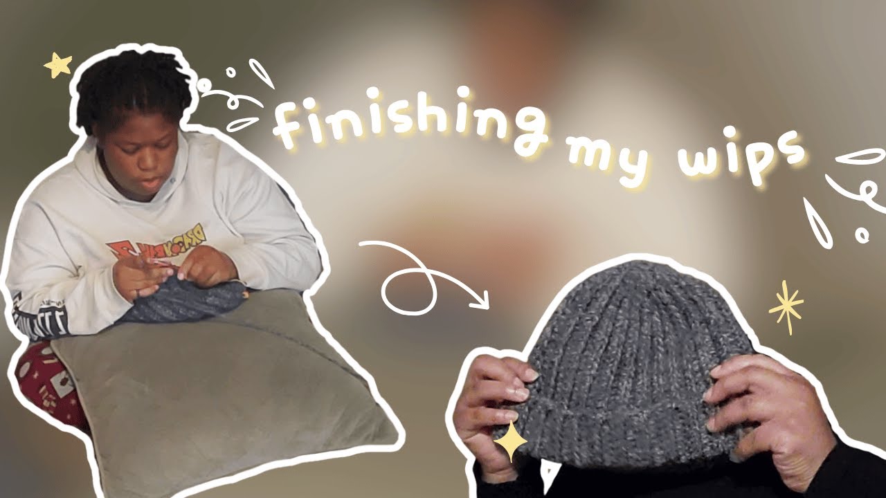 crochet diaries | finishing my wips ౨ৎ