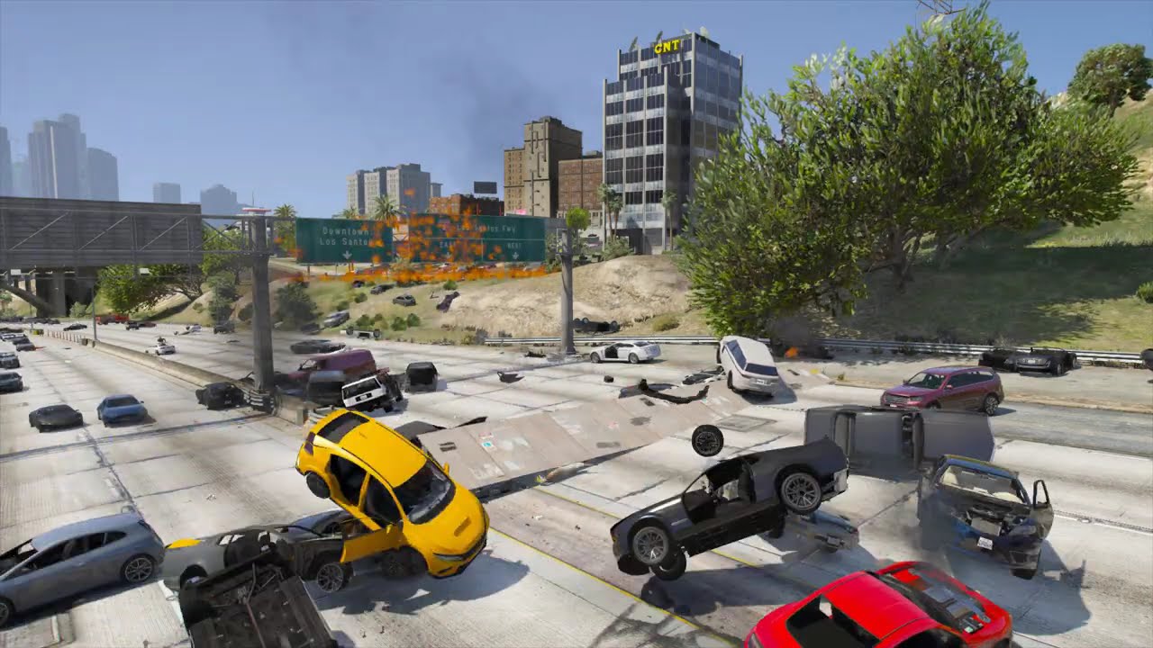 Daily Highway Stunt Jump - Grand Theft Auto V 2026 02 04