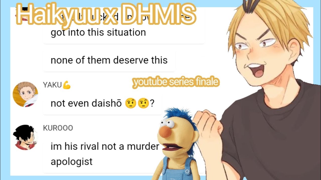 Haikyuu x Don't Hug Me Im Scared | 6 | Haikyuu texts
