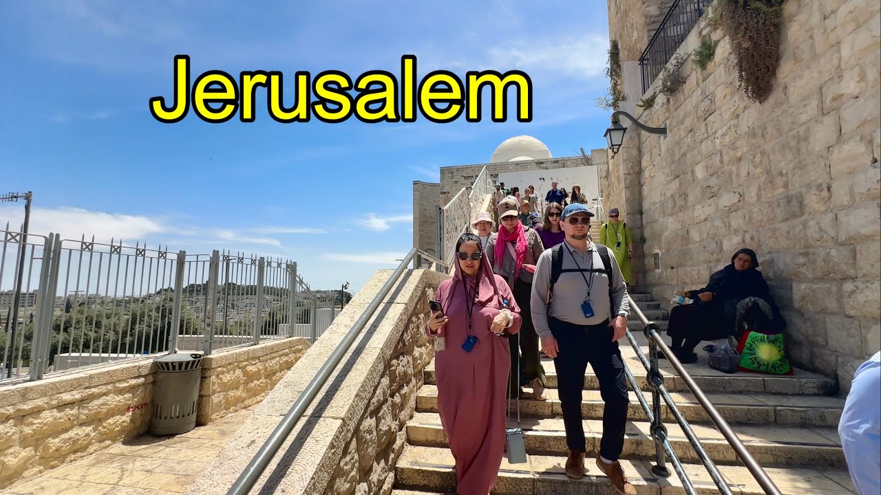 Charming Jerusalem! A pleasant walk from the Western Wall to Jaffa Gate!