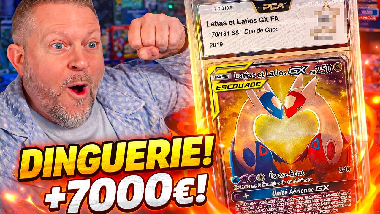 +7000 EUROS en UN SEUL BOOSTER POKEMON !