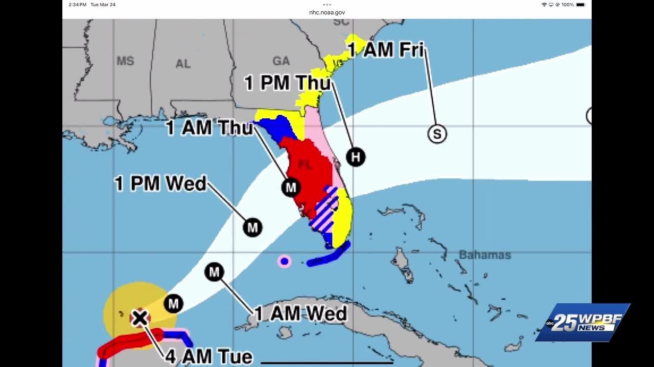 New hurricane cone forecast