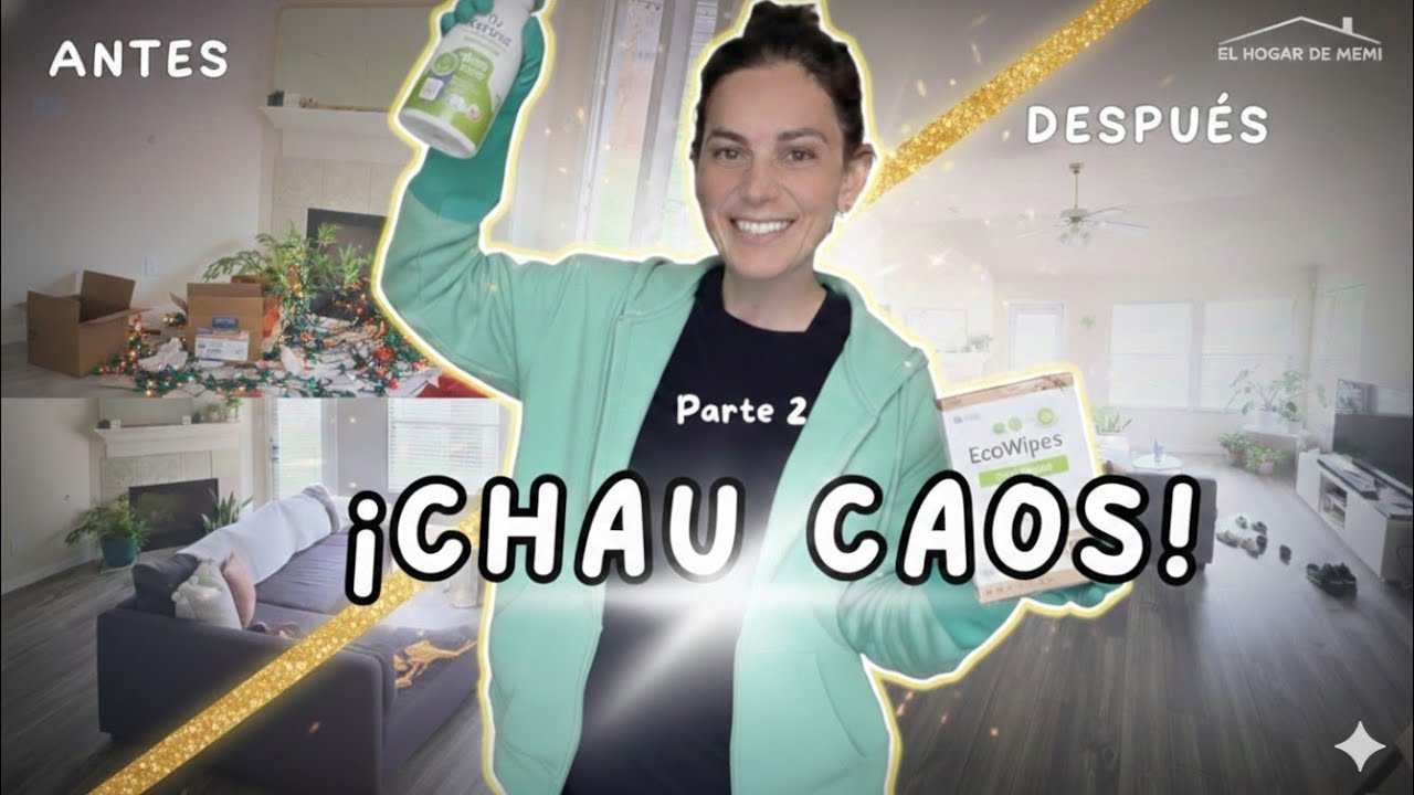 Limpieza extrema post Navidad 🧹 Parte 2 | De CAOS a CASA que AMAS 🎄➡️✨ (vlog)